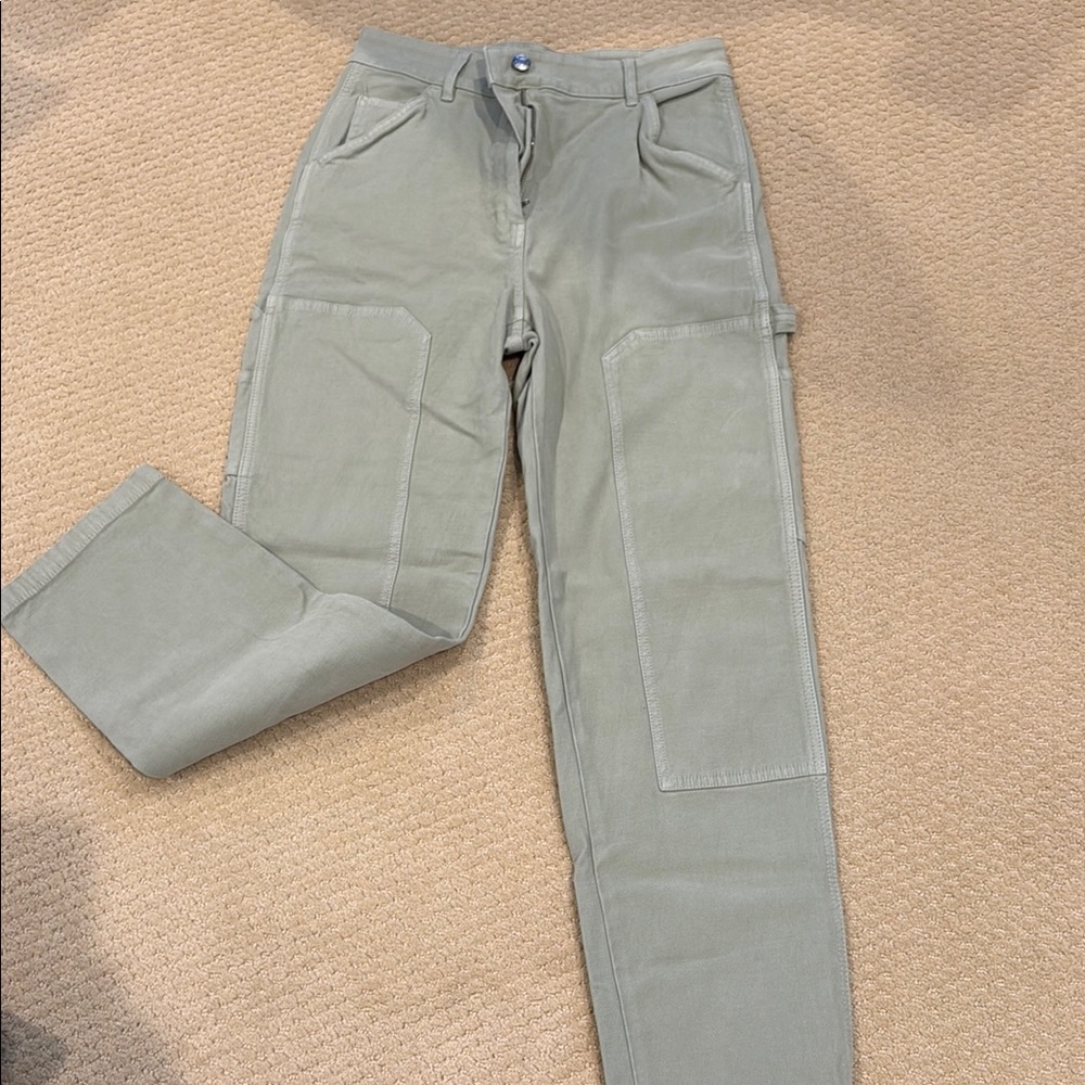 Olive Green Aritzia Cargo Pants